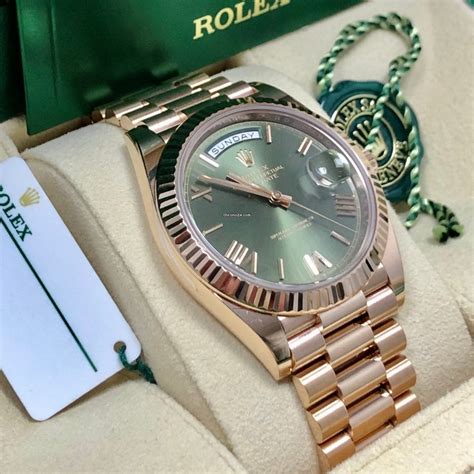 rolex day-date rose gold listenpreis|rolex rose gold 40mm president.